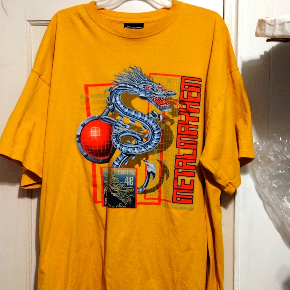 Vintage No Boundaries Metal Mayhem Size 2XL Graphic tee